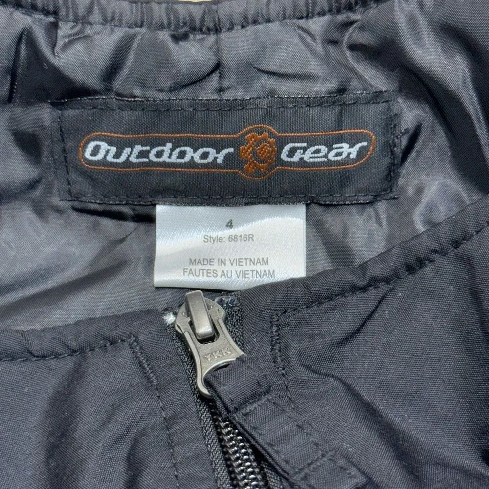 Outdoor Gear Toddler Peak Snow Bib Black Kids Boys Girls Winter Pants Size 4 NWT